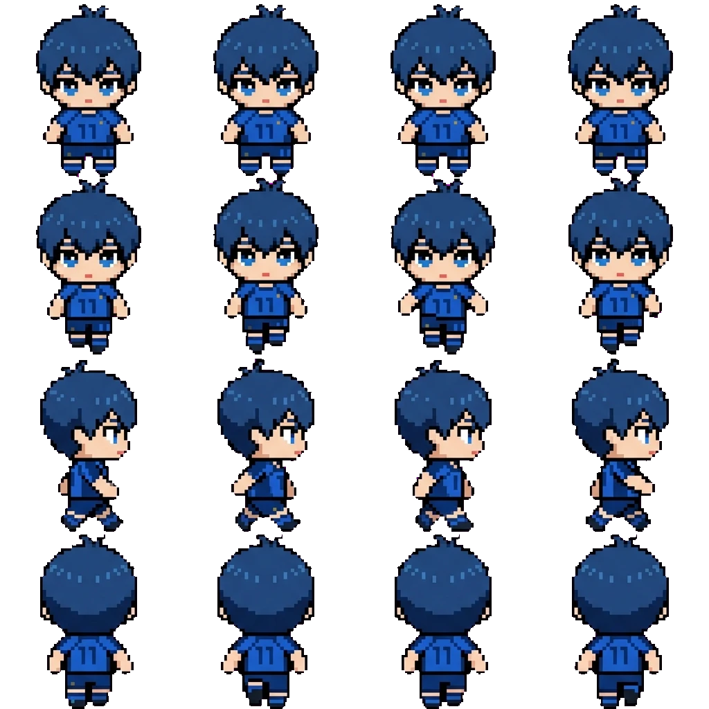 Isagi movement sprite