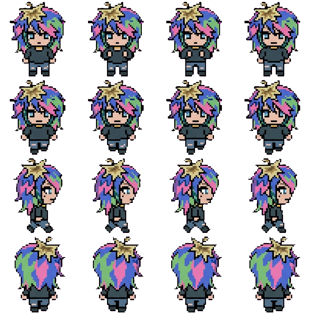 Arson movement sprite