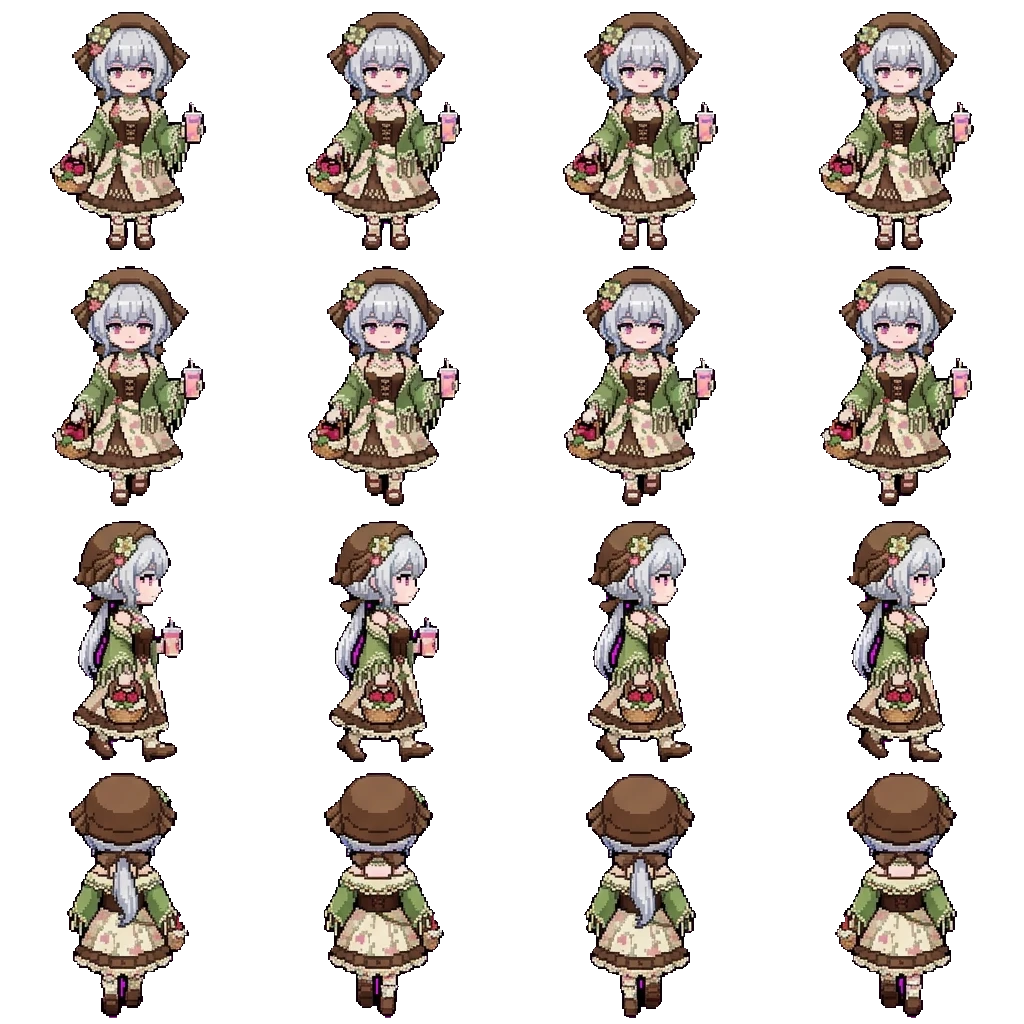 Alina movement sprite