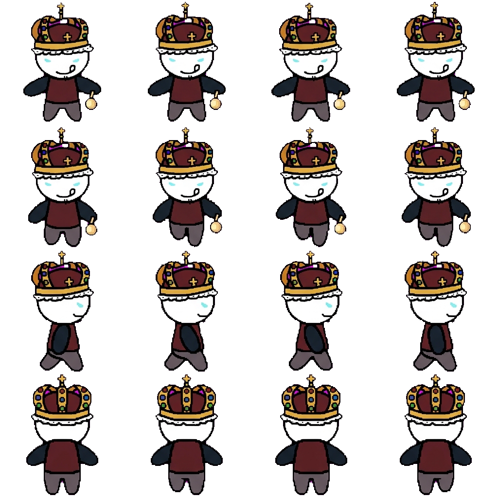 Cruel King movement sprite