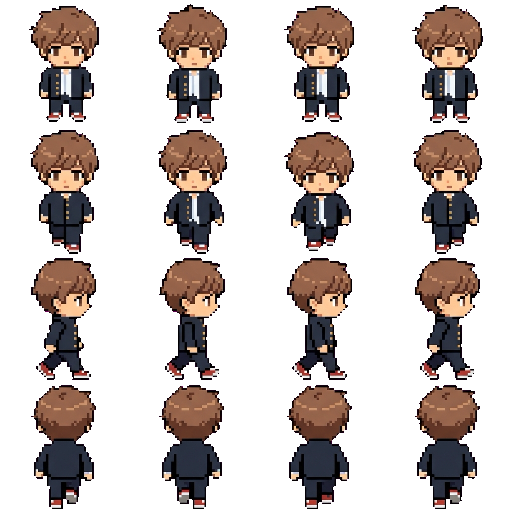 Hirose꜆♡ movement sprite