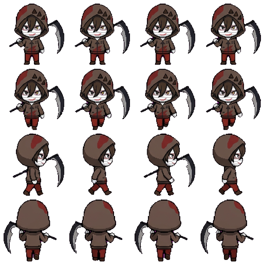 Isaak movement sprite