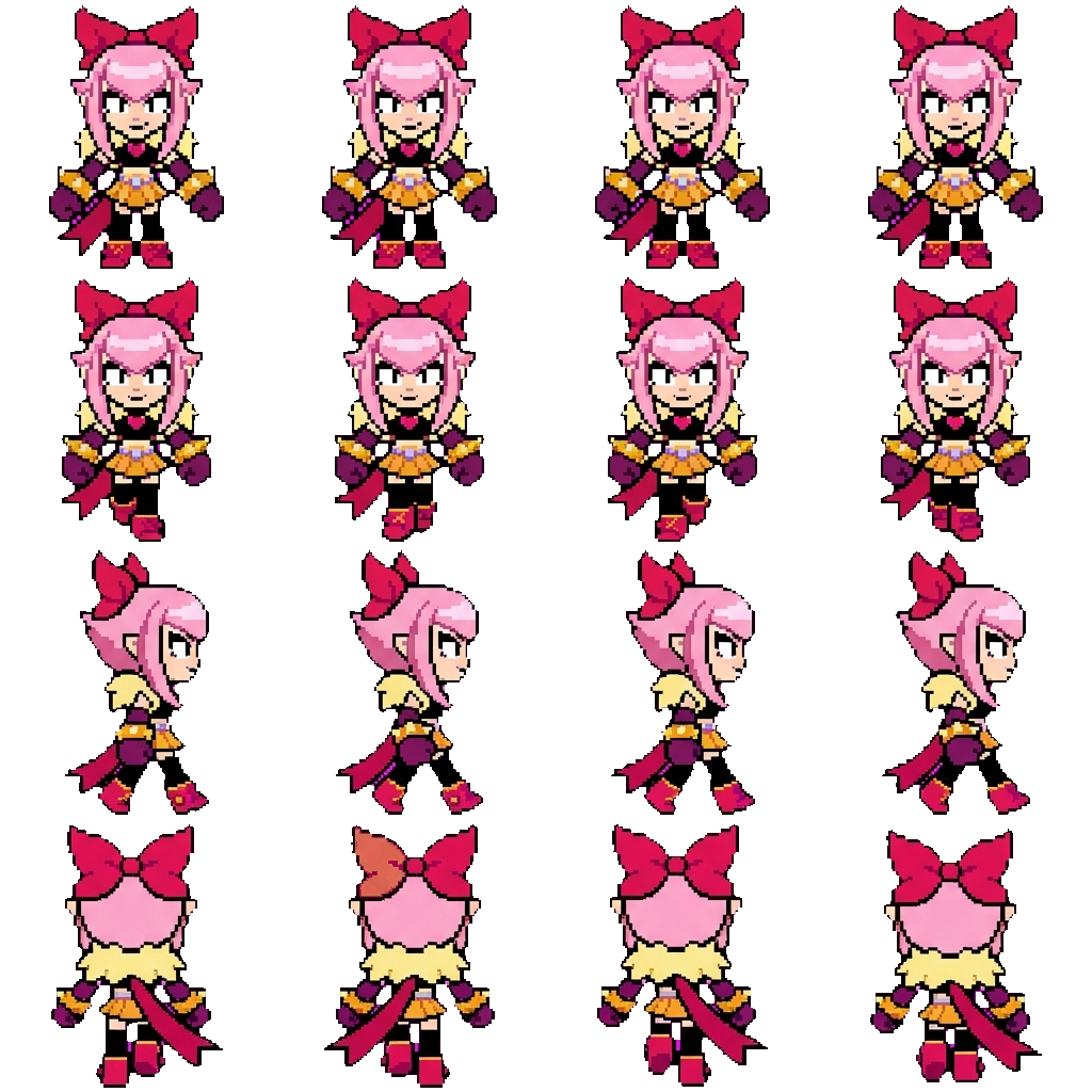 Melodie movement sprite