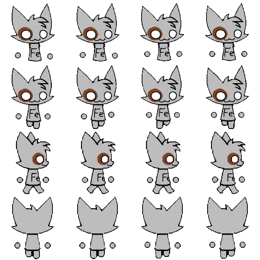 Iron movement sprite