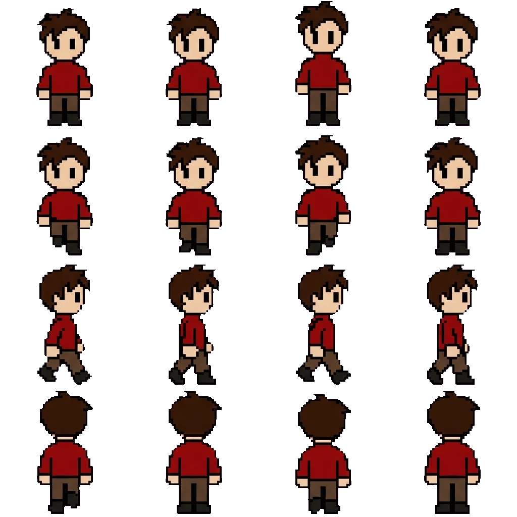 Nick movement sprite