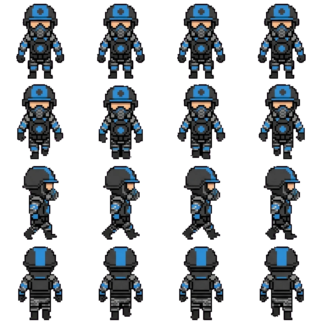 Medic movement sprite