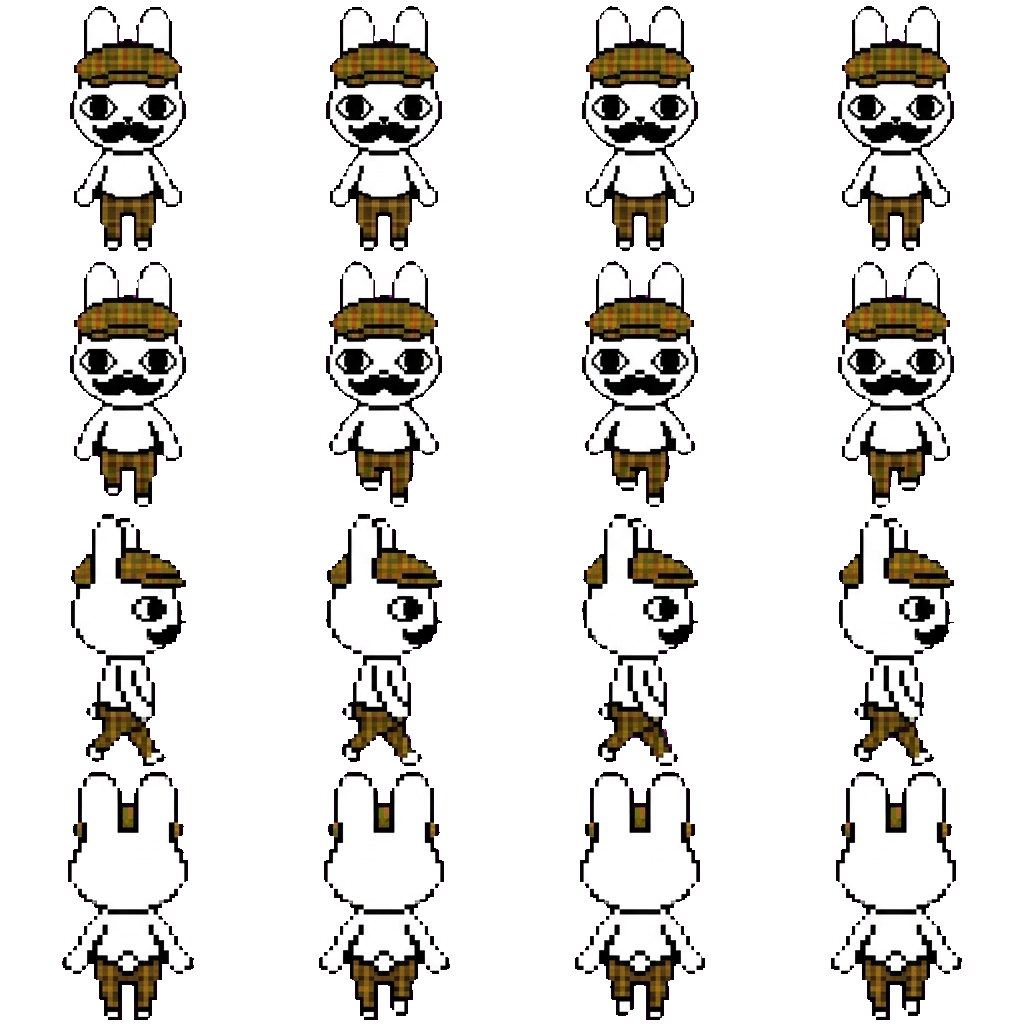 Barney movement sprite