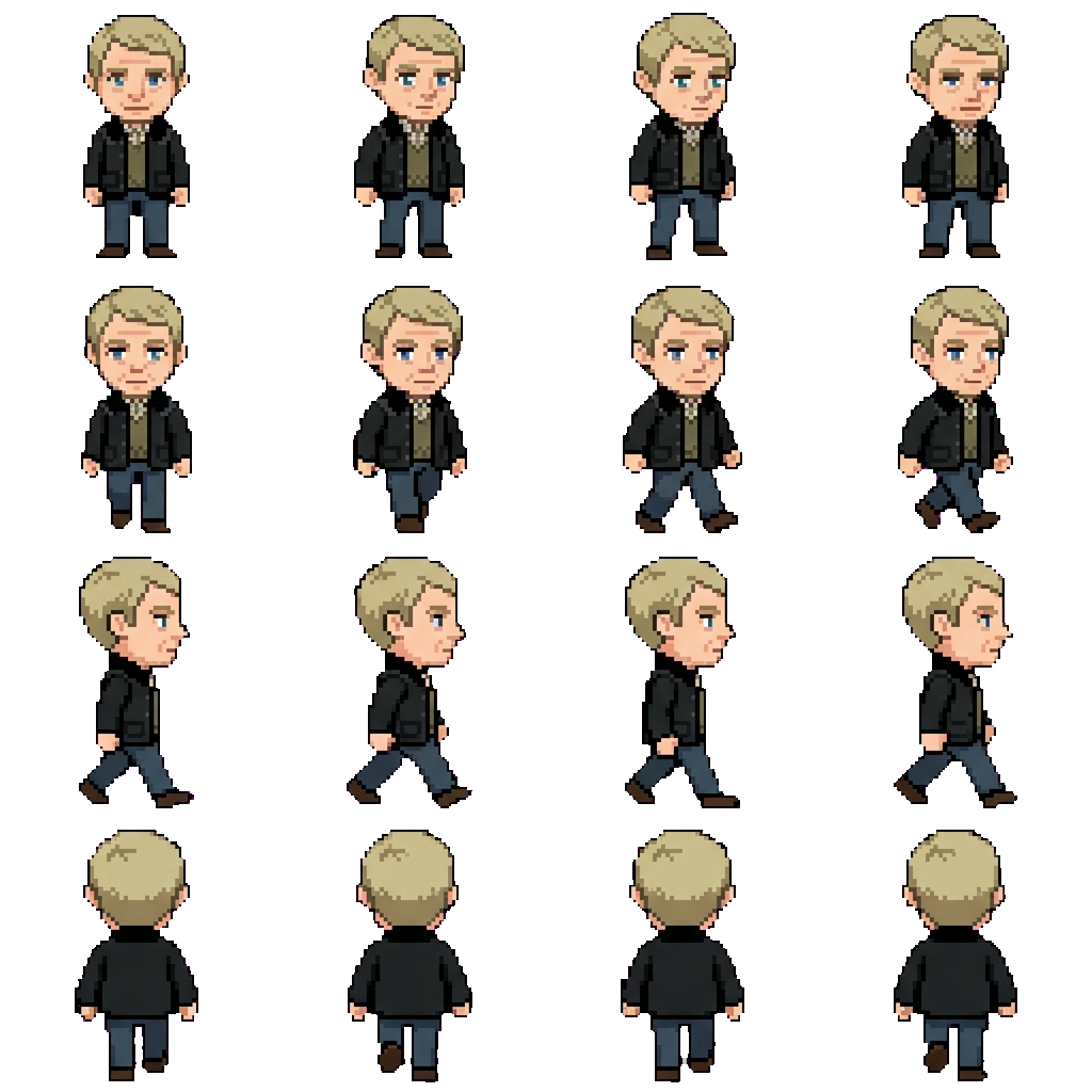 John movement sprite
