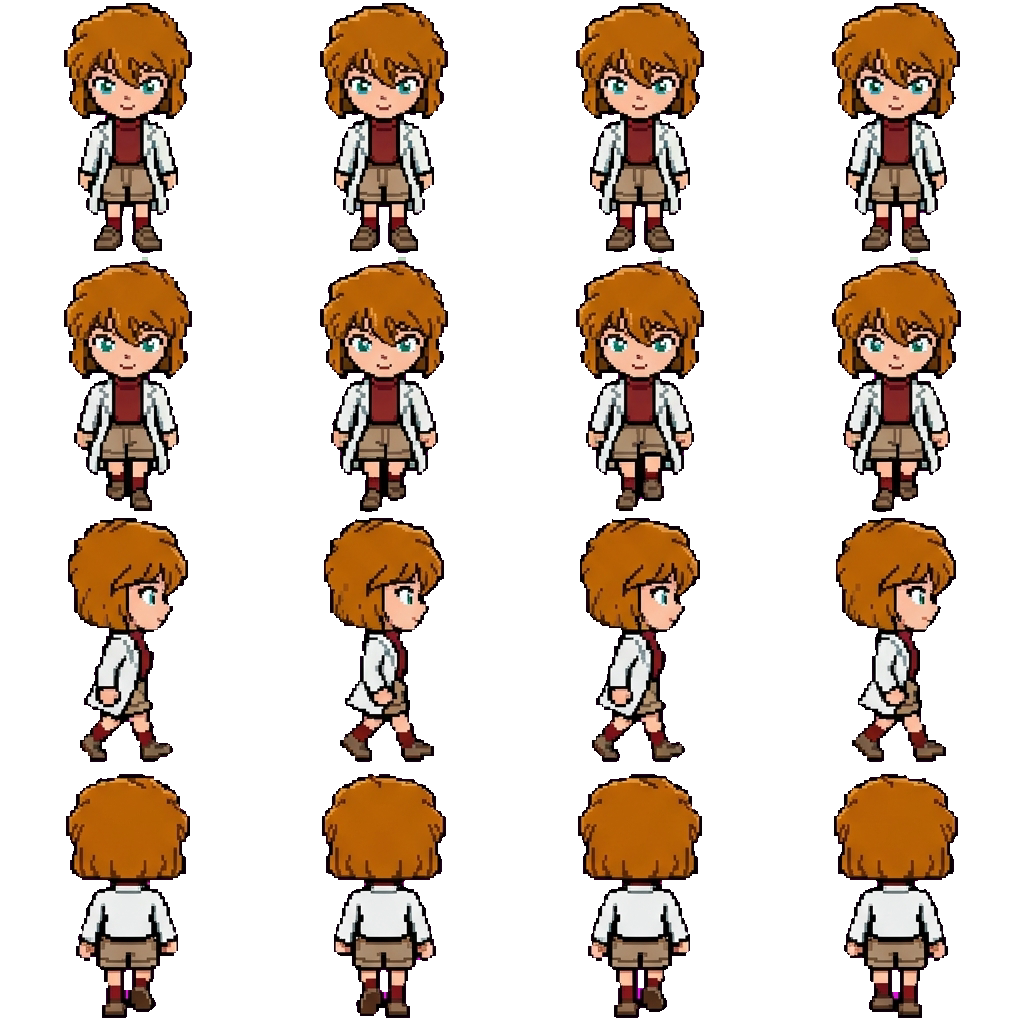 Haibara movement sprite