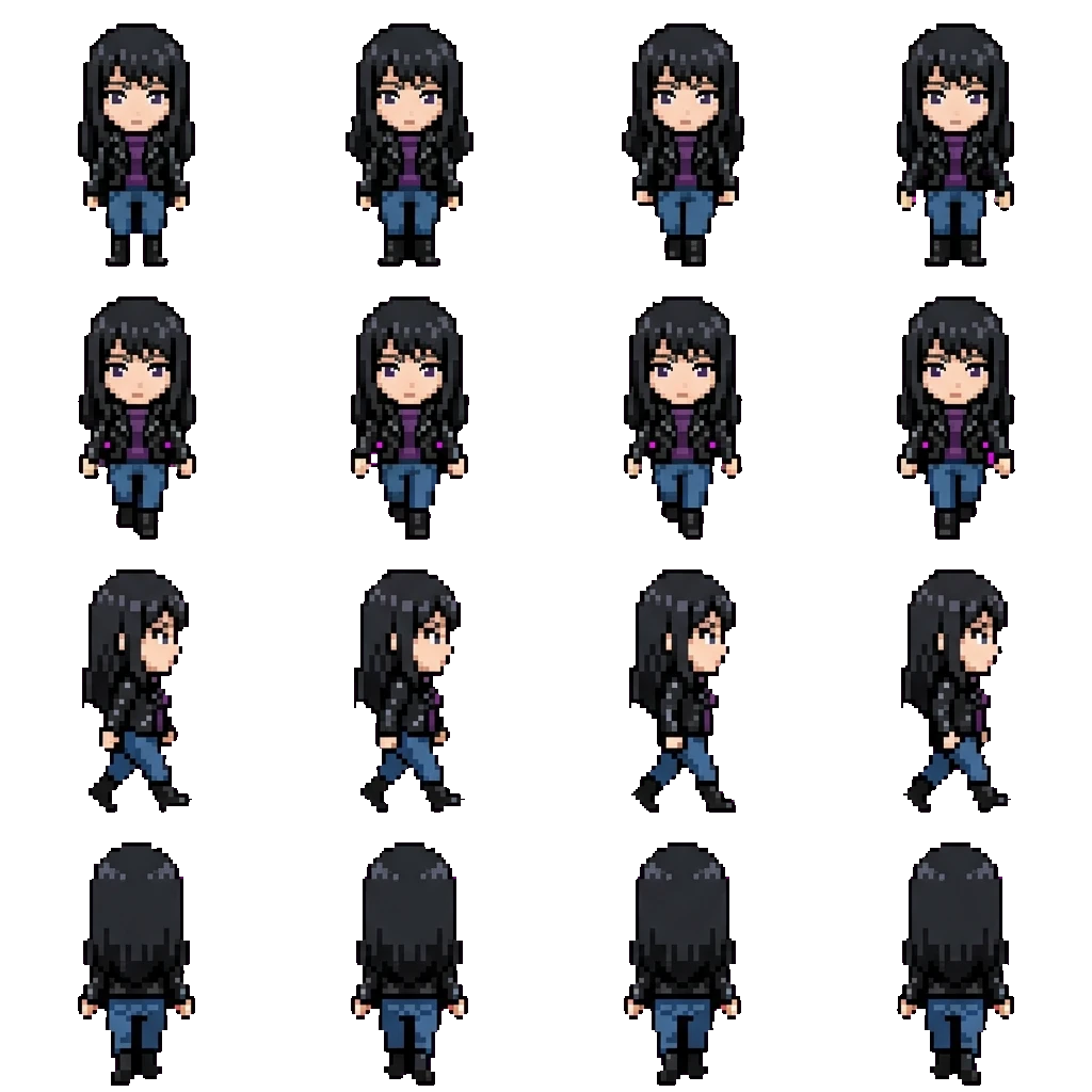 Naomi Misora movement sprite