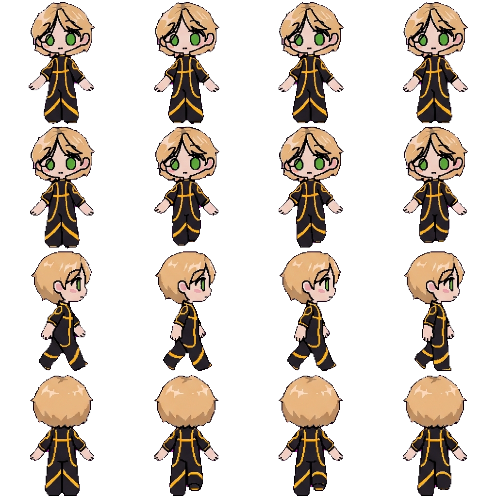 Tori movement sprite