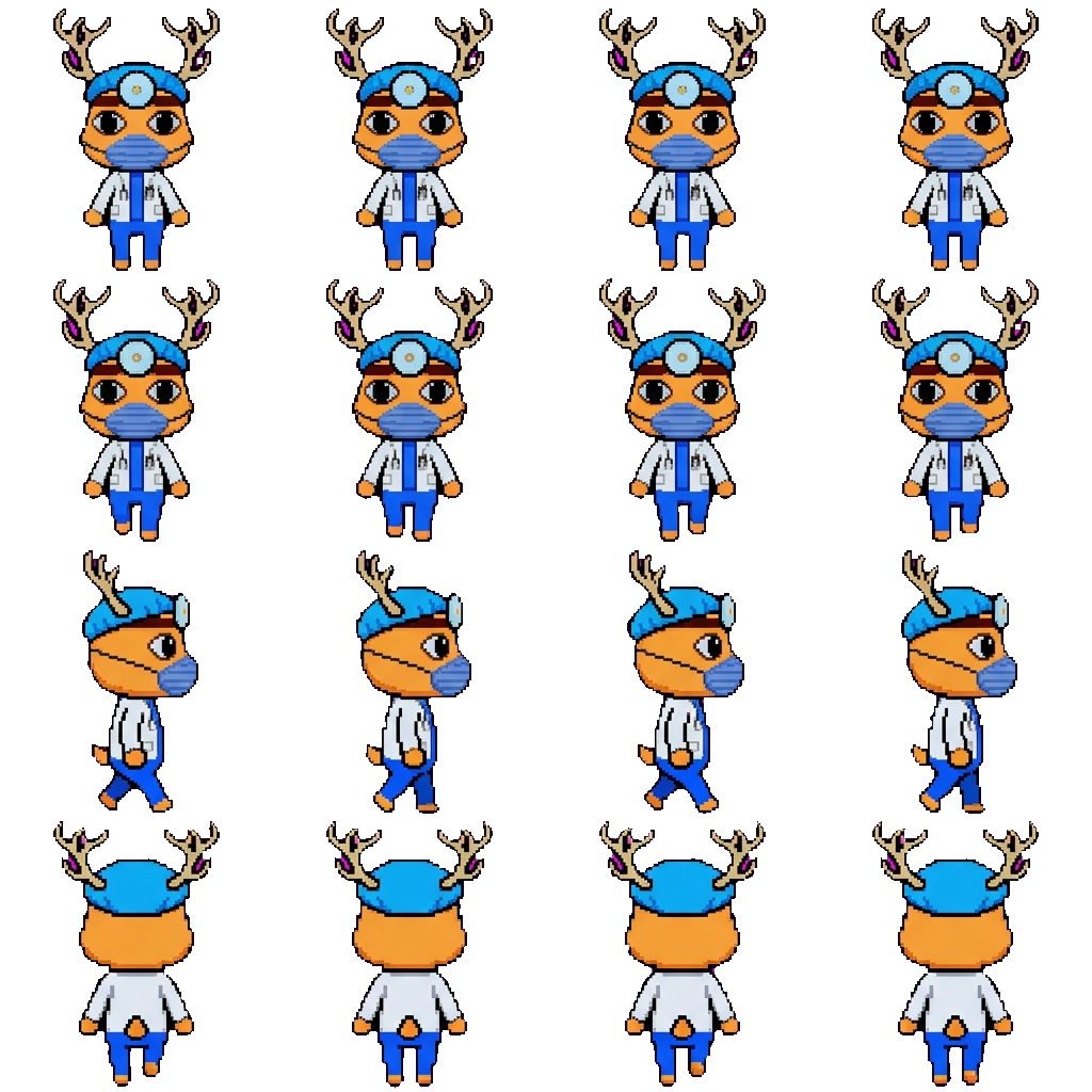 Surgeon movement sprite