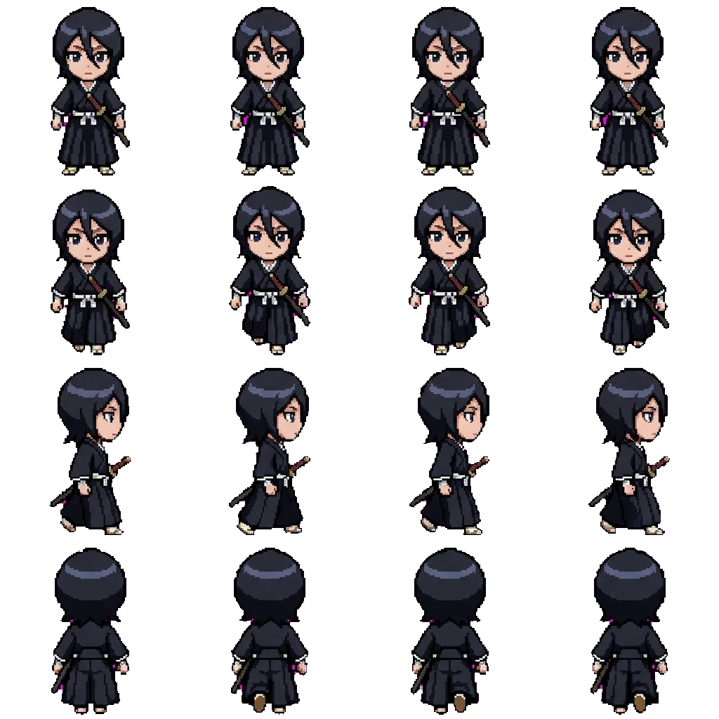 Rukia movement sprite