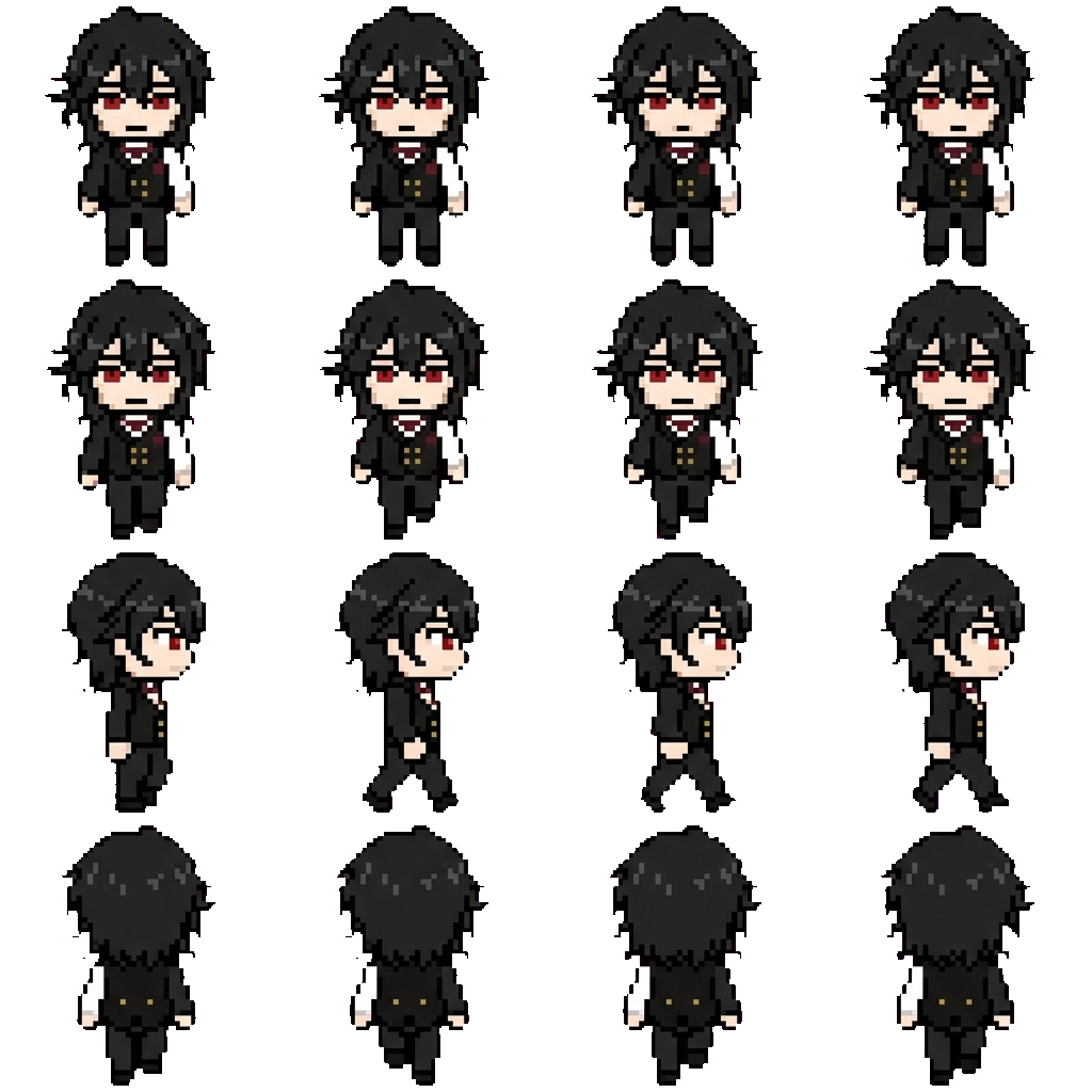 Dracula movement sprite