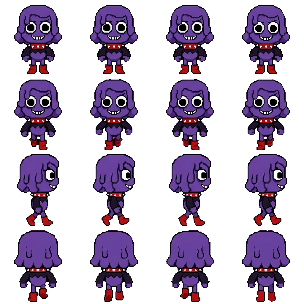 Waxwell movement sprite