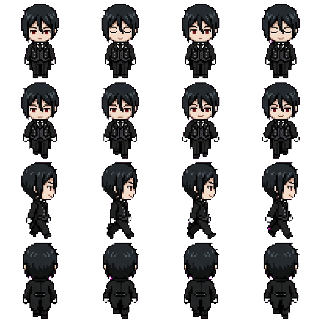 Sebastian movement sprite