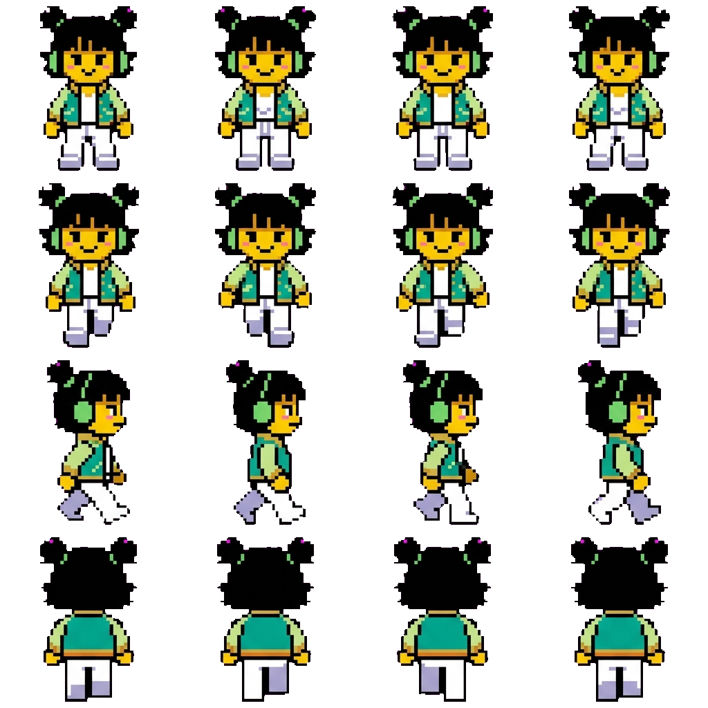Mei movement sprite