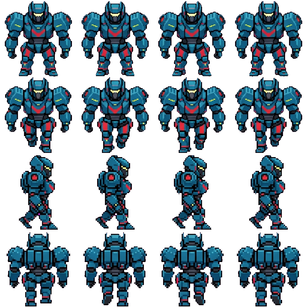 M-Bomber movement sprite
