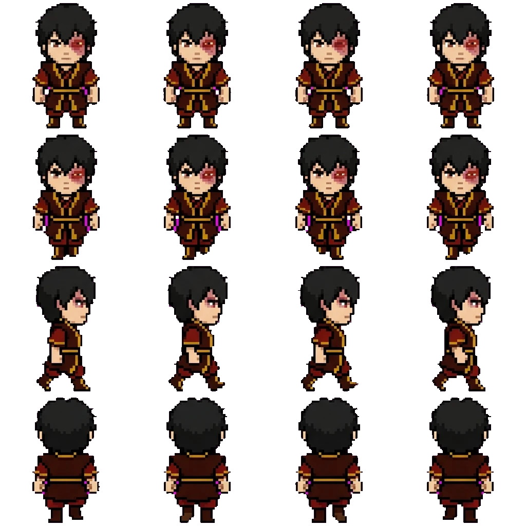 Zuko movement sprite