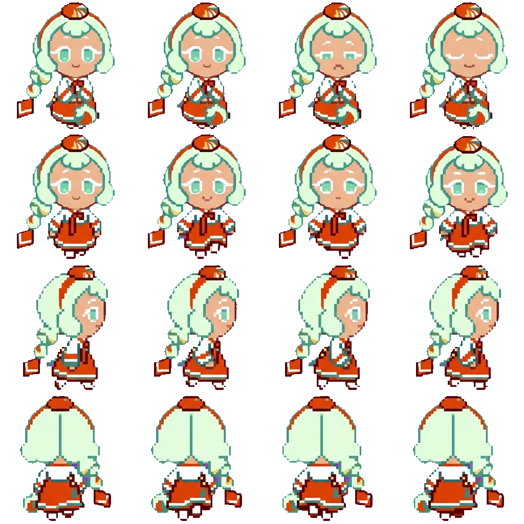 Okchun Cookie movement sprite