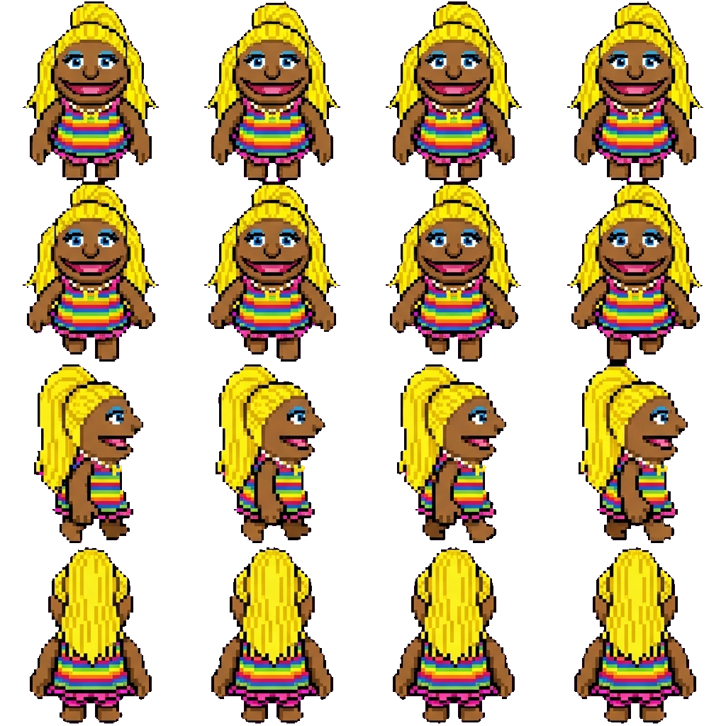 Karen movement sprite