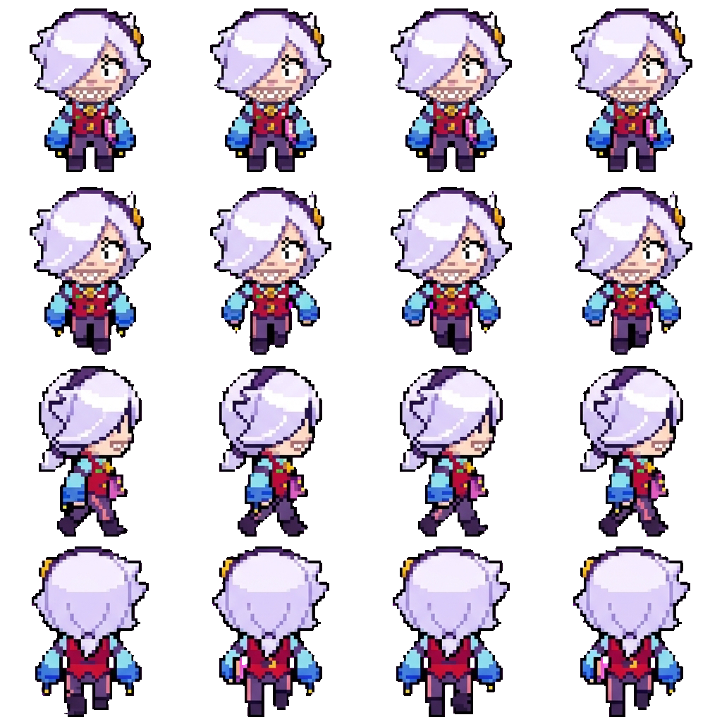 Collete movement sprite