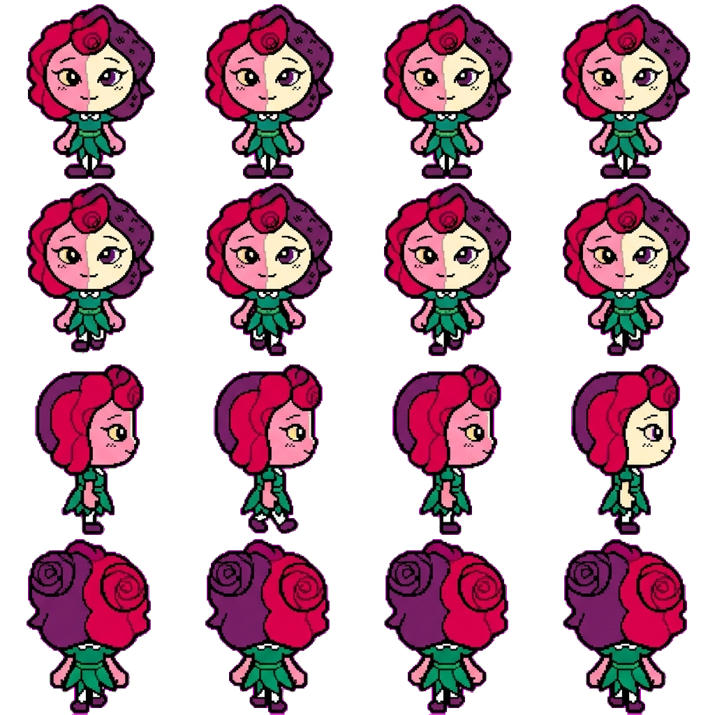 Carmella movement sprite