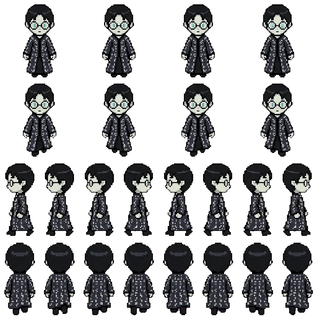 Elian movement sprite