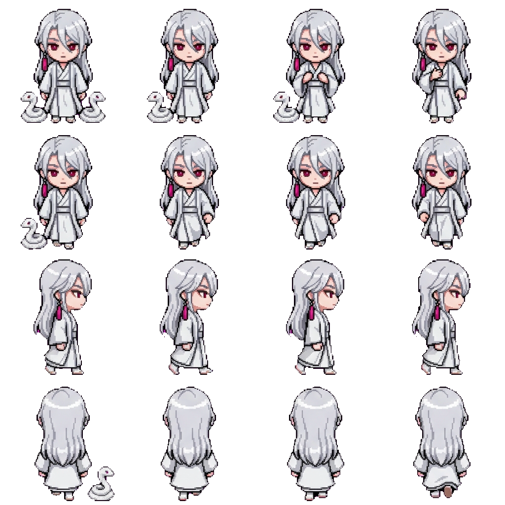 Mizuki movement sprite