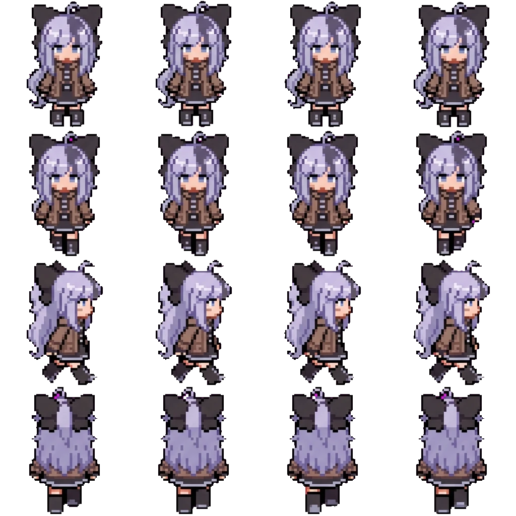 Mia Builder movement sprite
