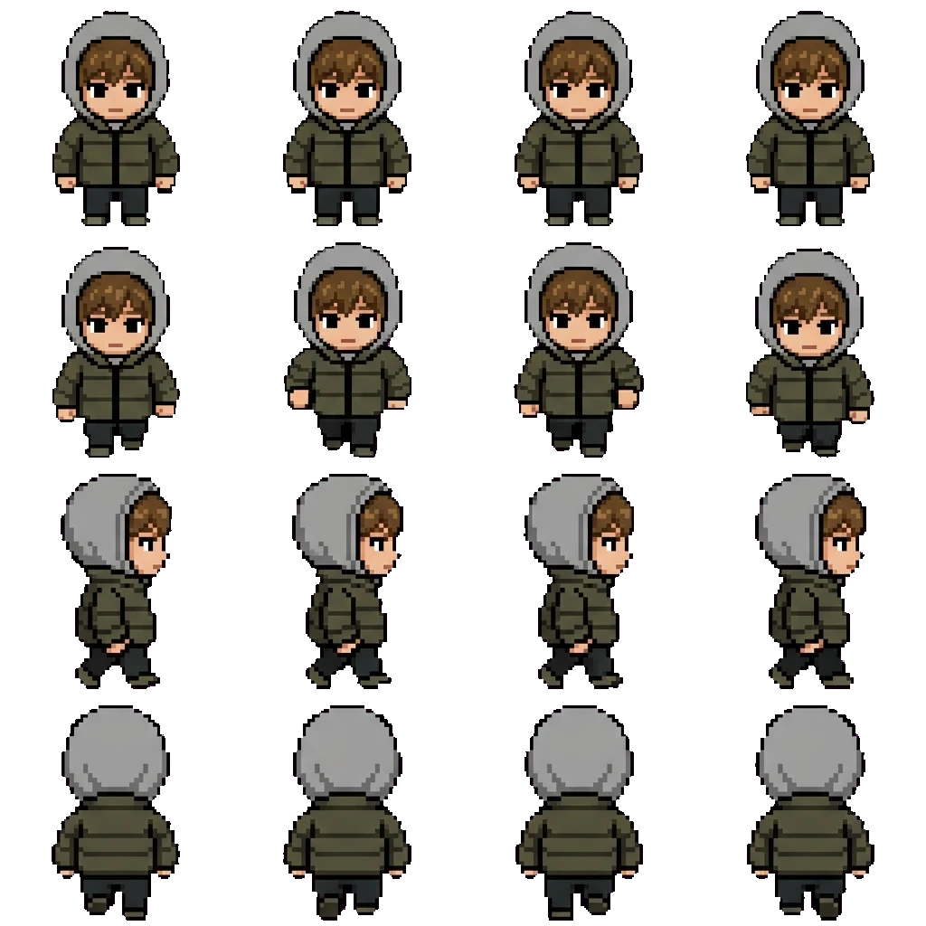 Martin movement sprite