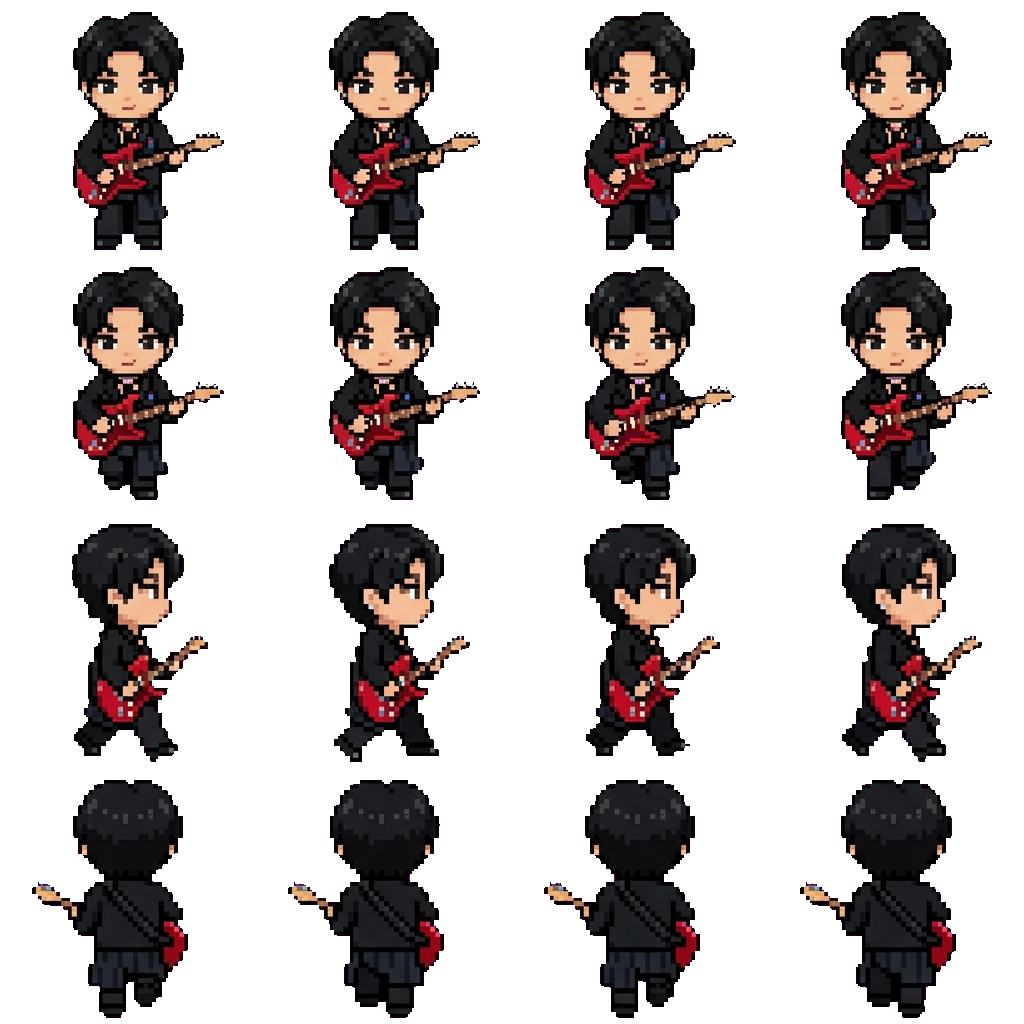 Han movement sprite