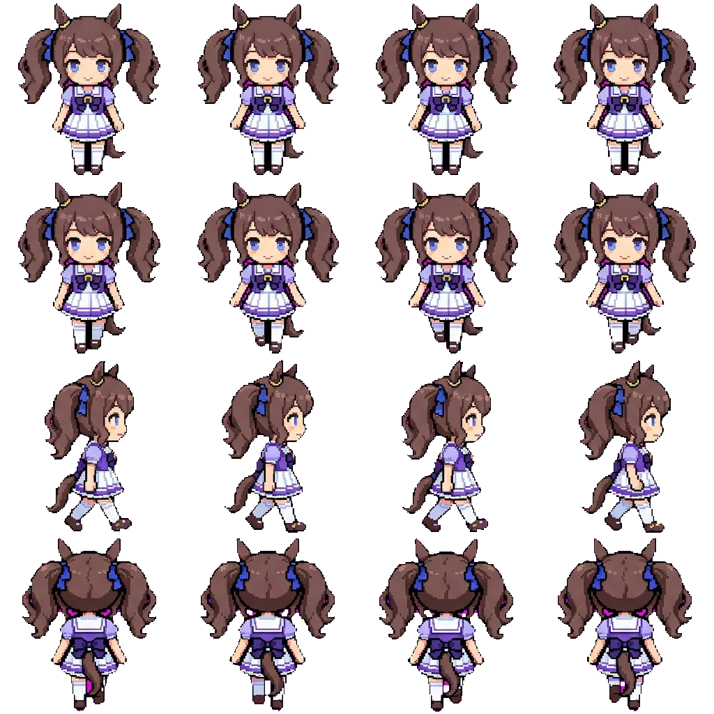 Tosen Jordan movement sprite