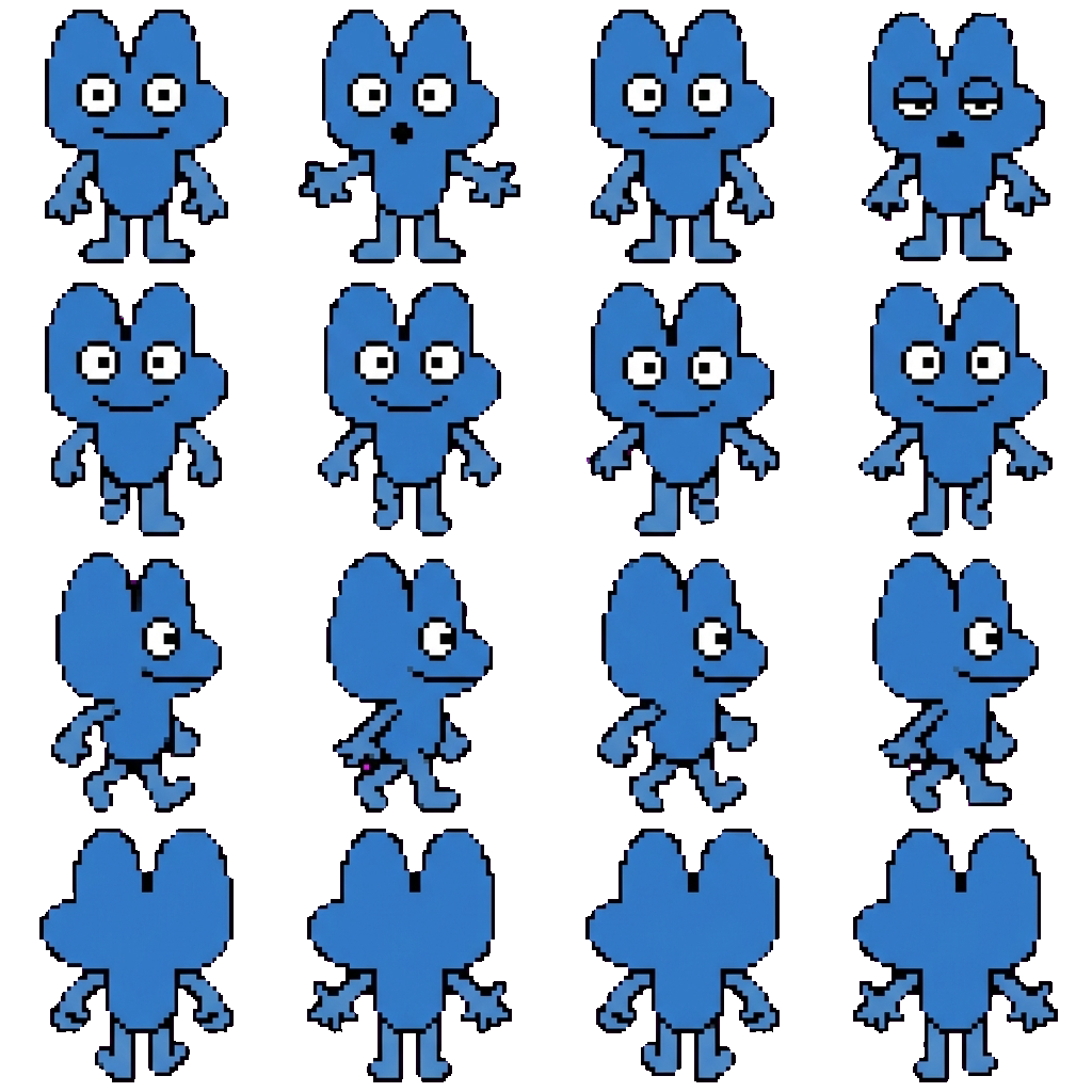 Four movement sprite