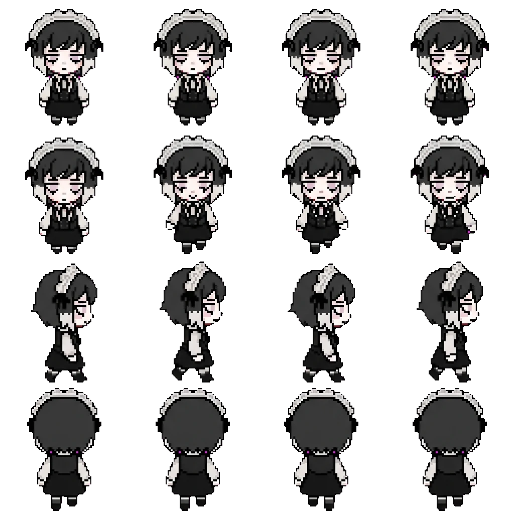 Yamizou movement sprite