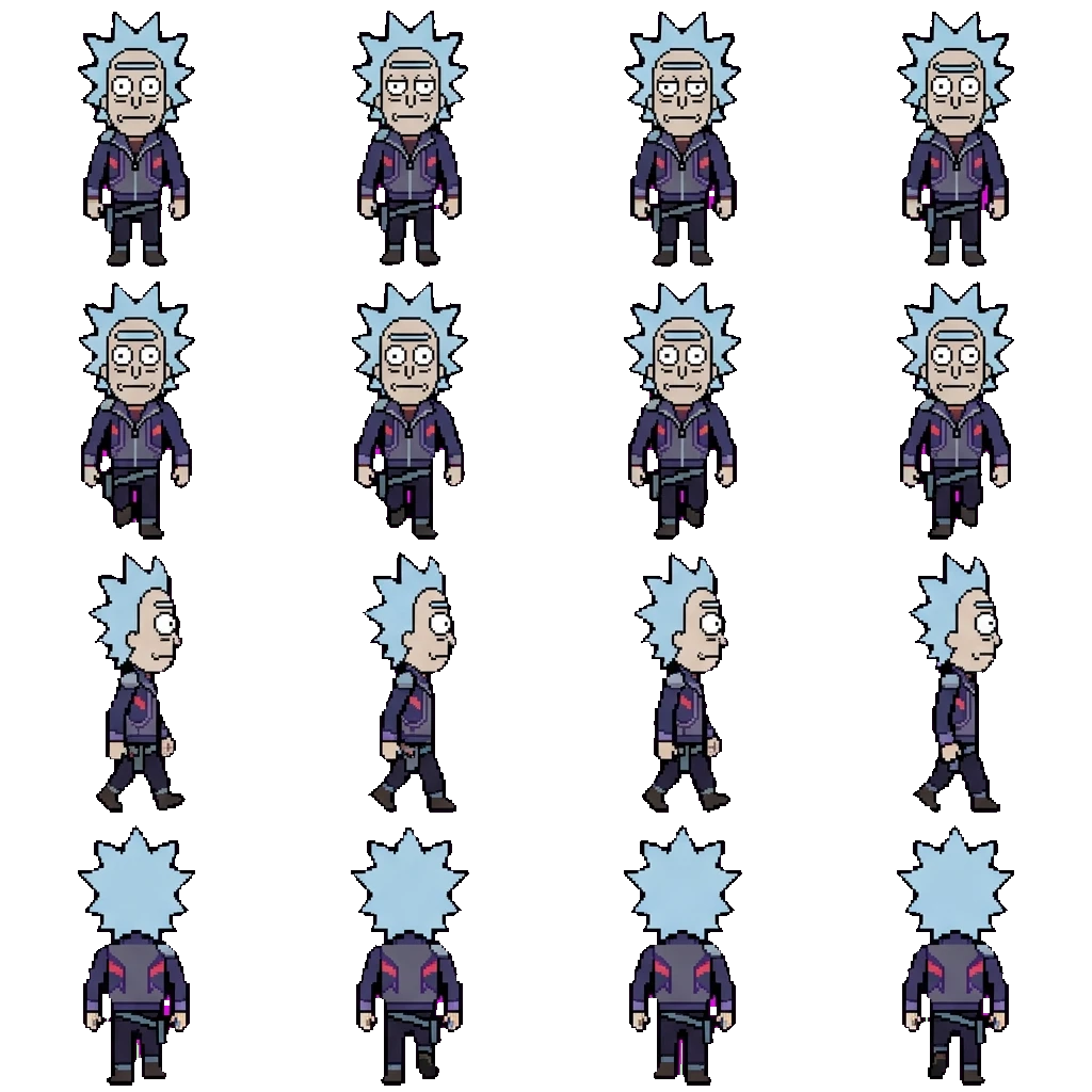 Rick Prime movement sprite