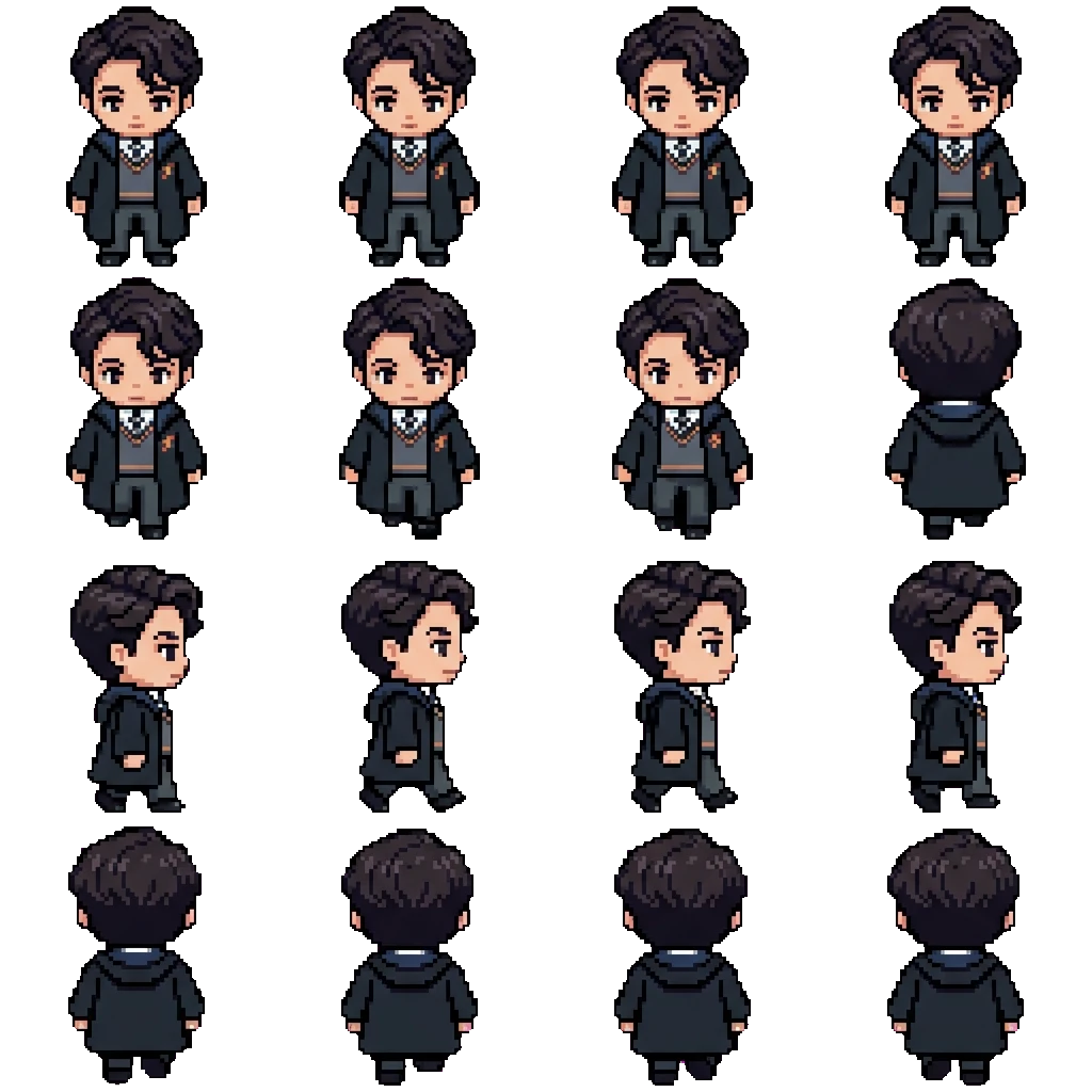 Tom Riddle movement sprite