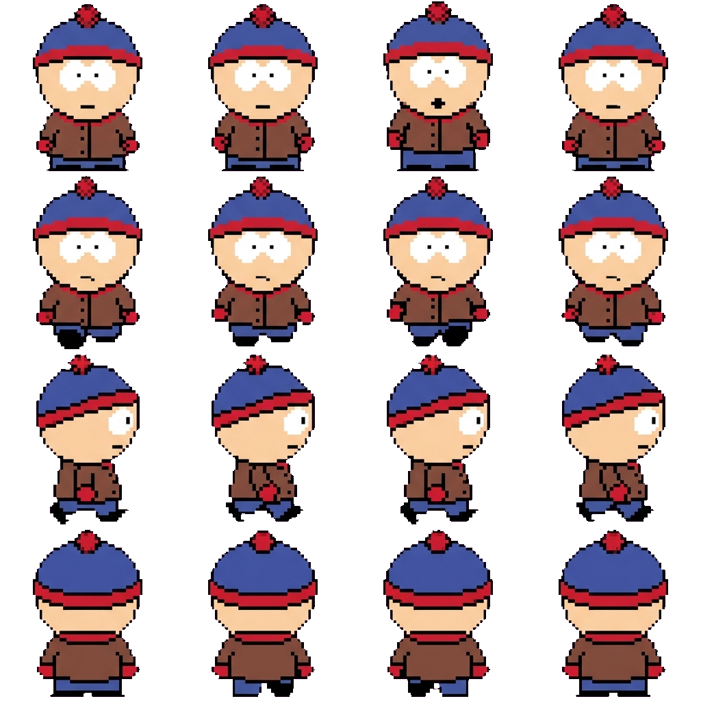 Stan movement sprite