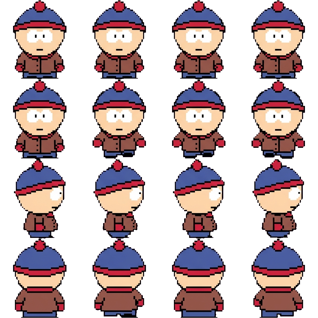 Stan Marsh movement sprite