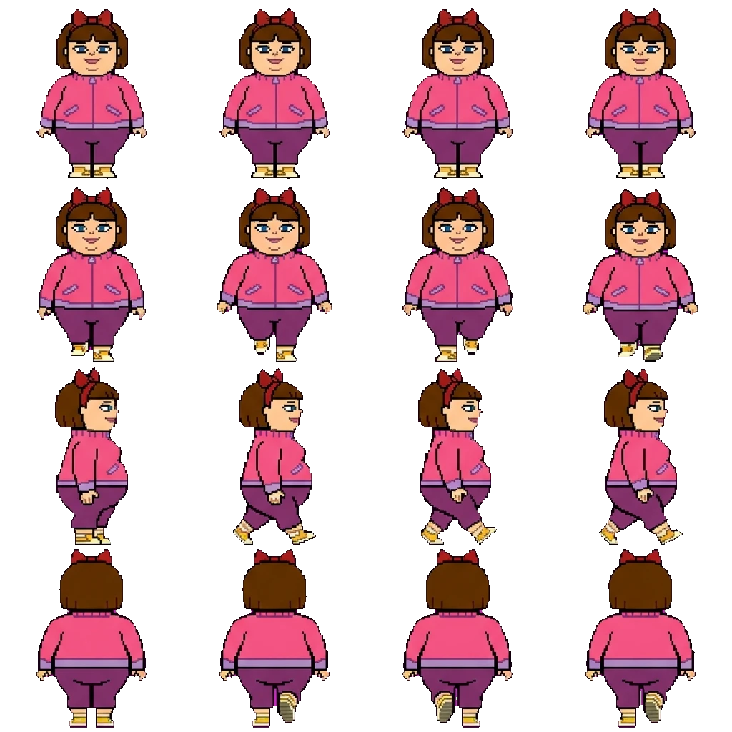 Staci movement sprite