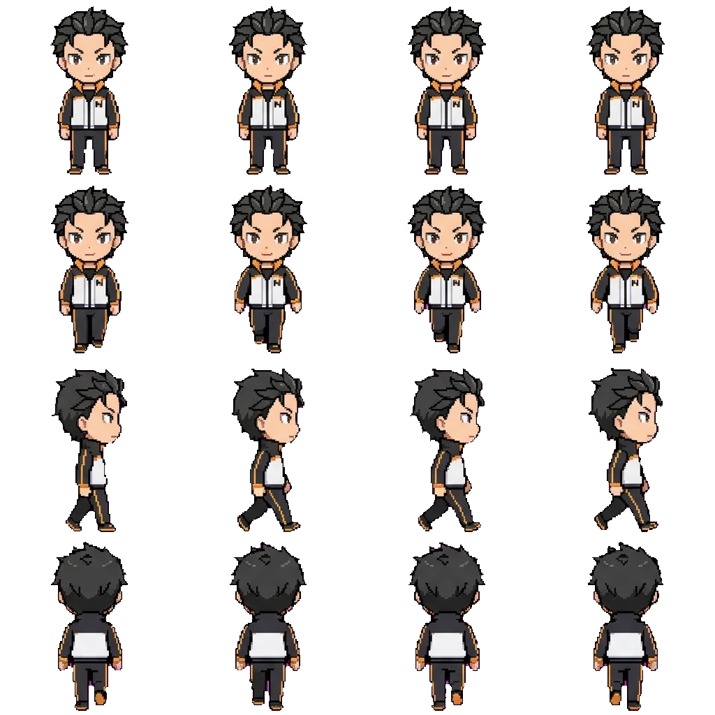 Subaru movement sprite
