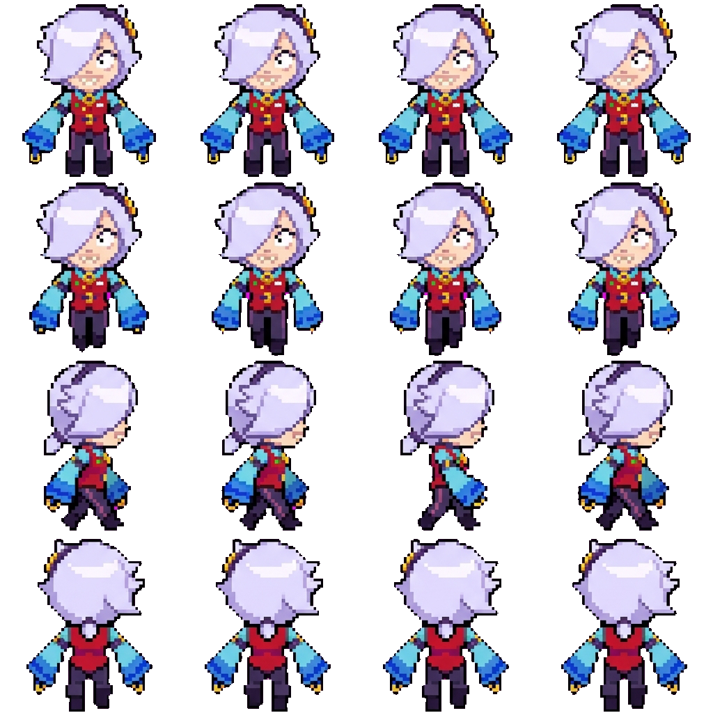 Colette movement sprite
