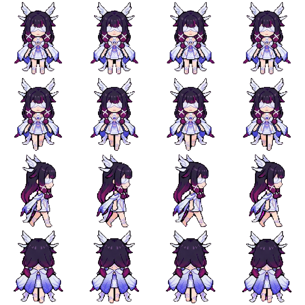 Columbina movement sprite
