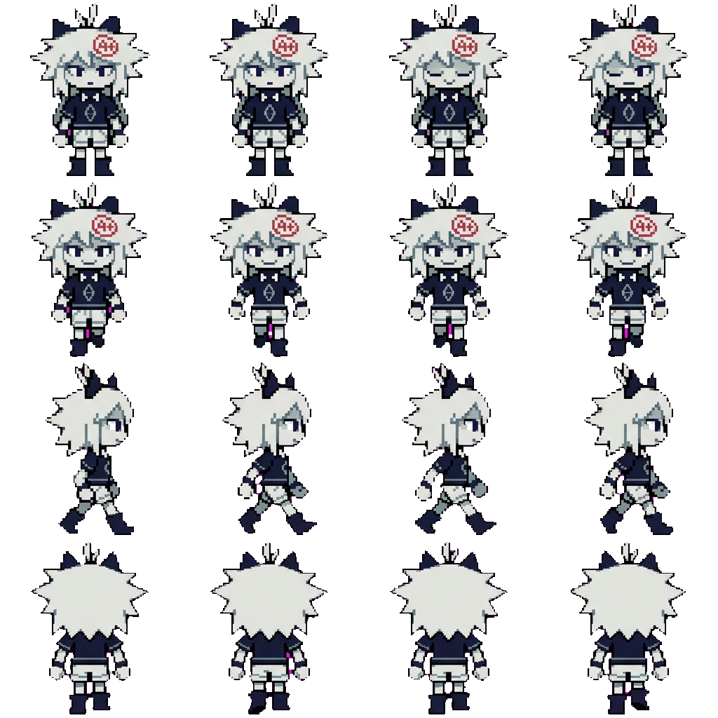 Oliver movement sprite