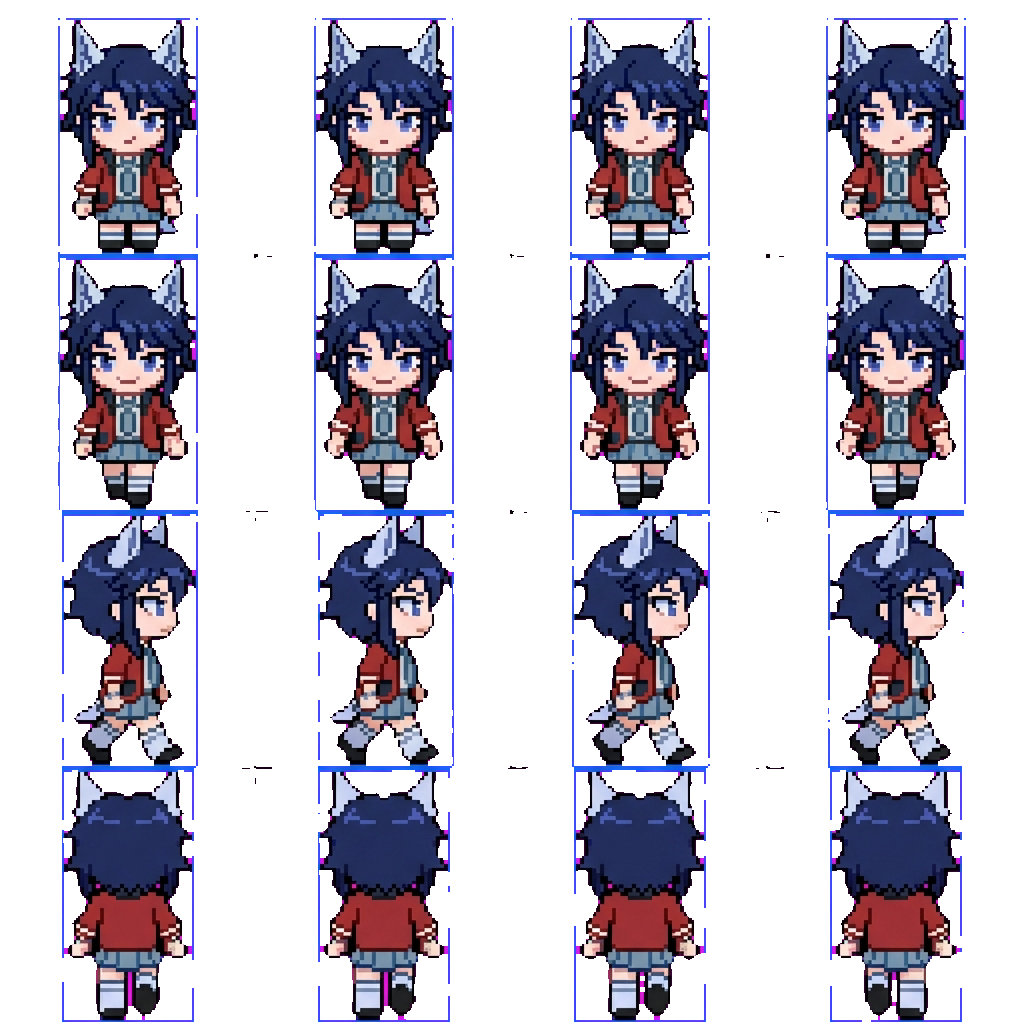 Vance movement sprite