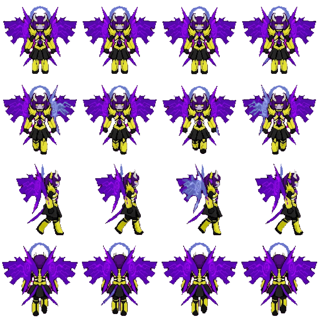 Alpha movement sprite