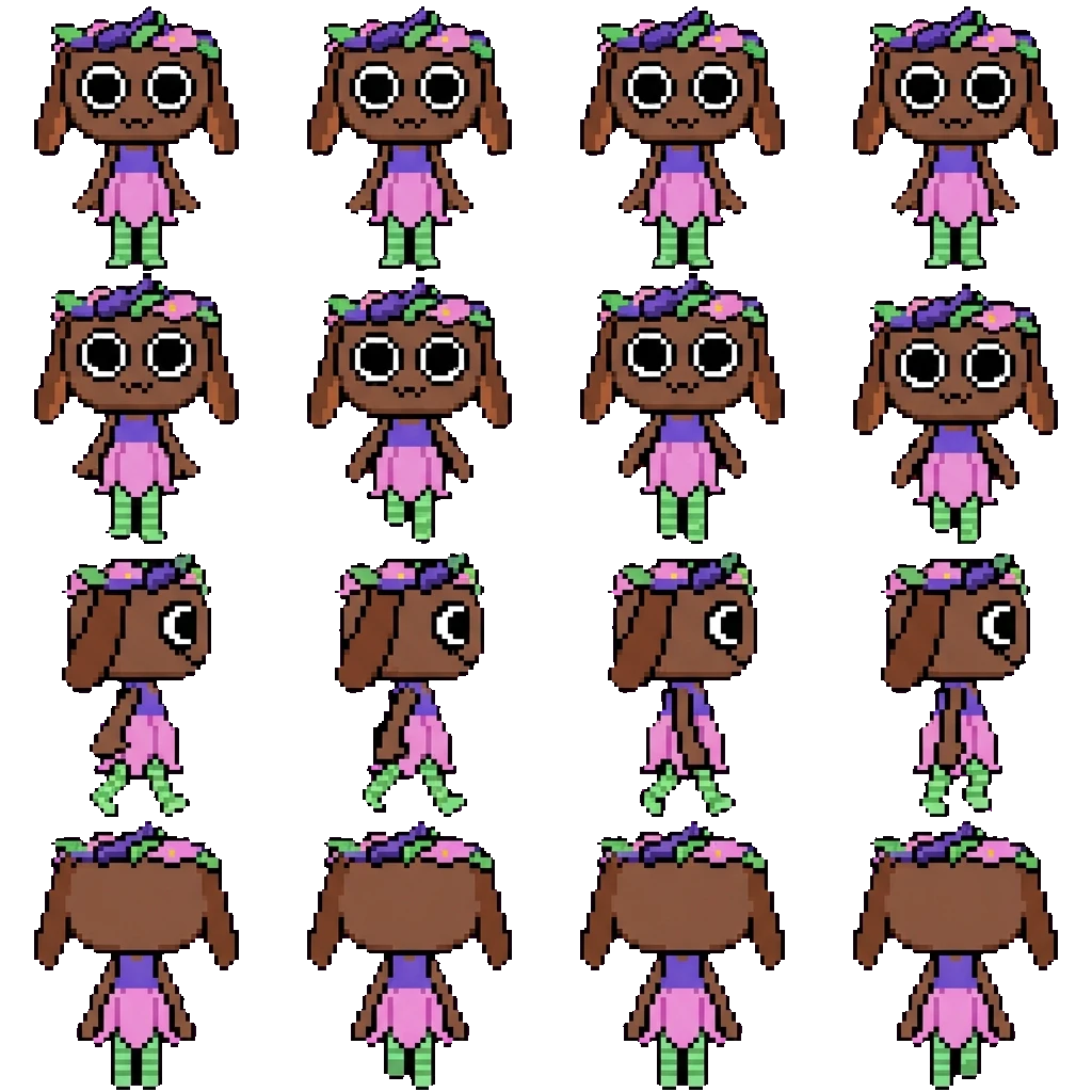Bassie movement sprite