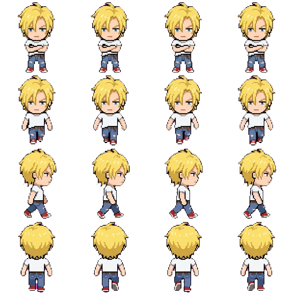 Ash movement sprite