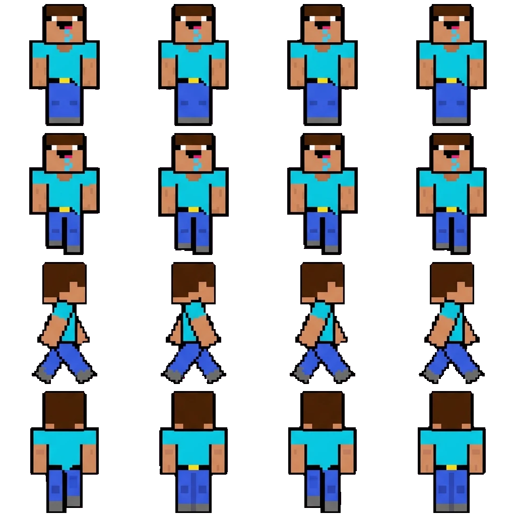 noob_minecraft movement sprite