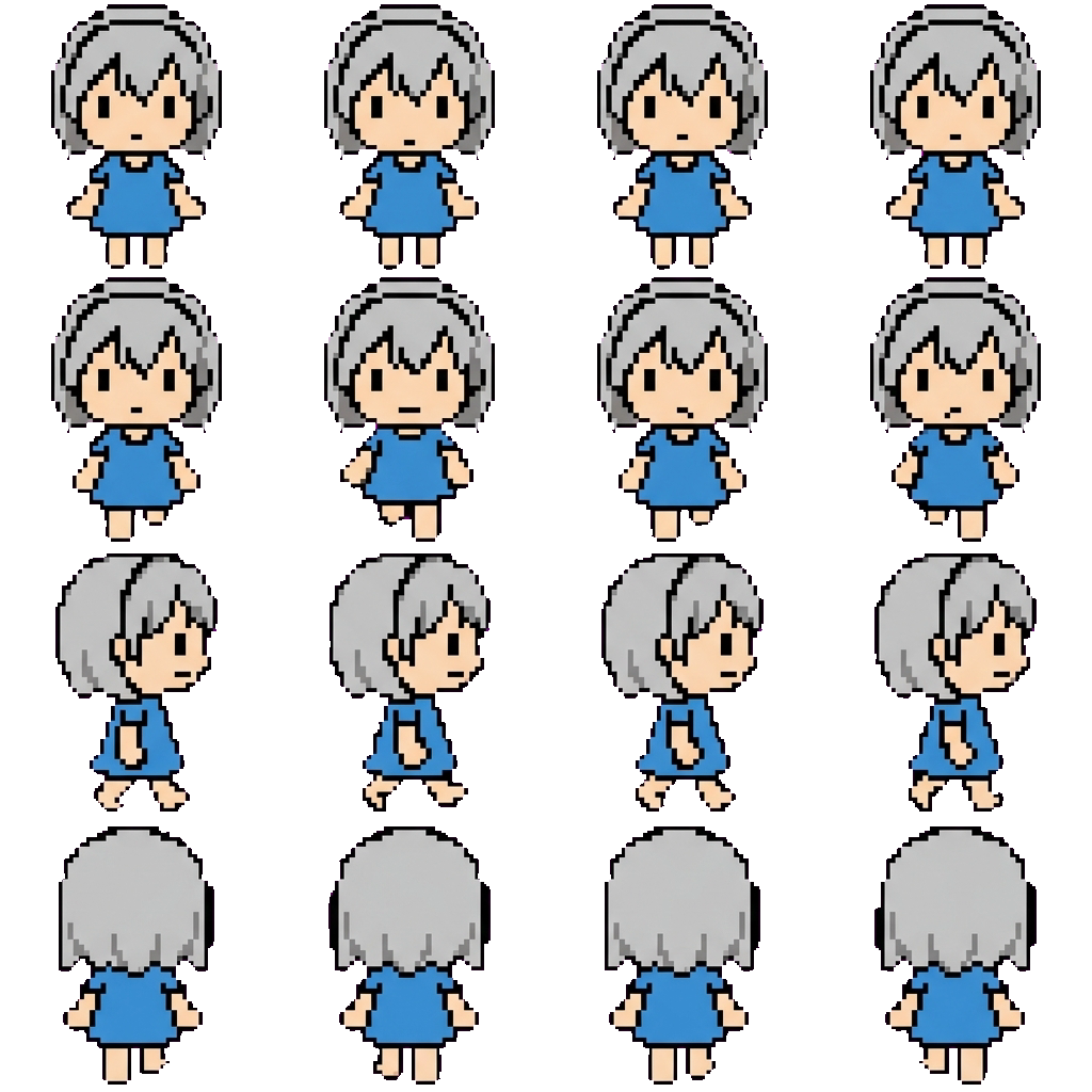 Youmu movement sprite